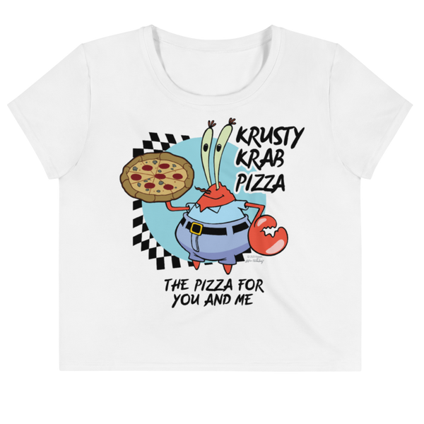 SpongeBob Shop  The Krusty Krab Pizza Short Sleeve Shirt – SpongeBob  SquarePants Shop