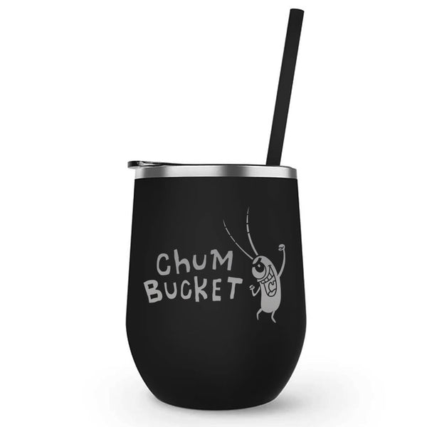 Official The Krusty Krab Insulated Tumbler with Straw