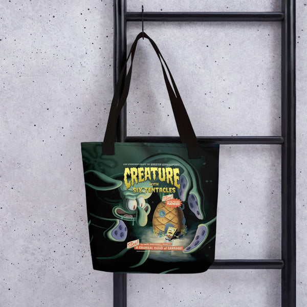 SpongeBob Creature With Six Tentacles Tote Bag – SpongeBob