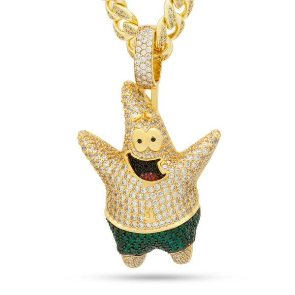 SpongeBob x King Ice - XL Patrick Star Necklace – SpongeBob