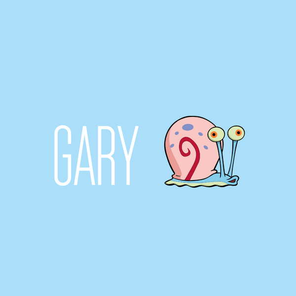 cute gary from spongebob
