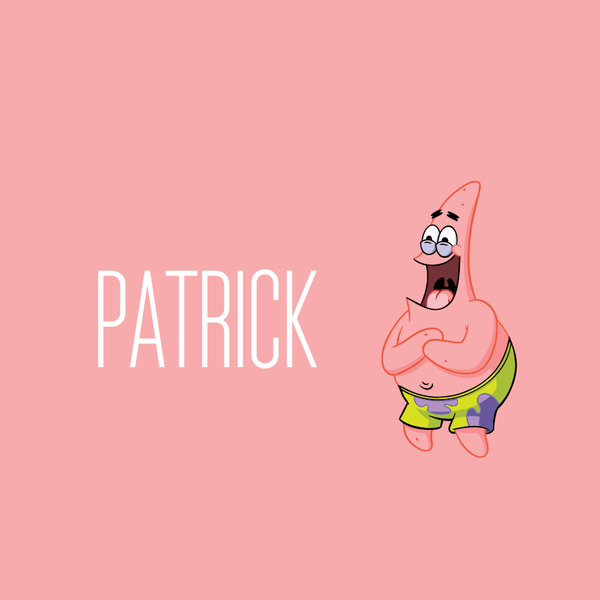 patrick star surprised face wallpaper