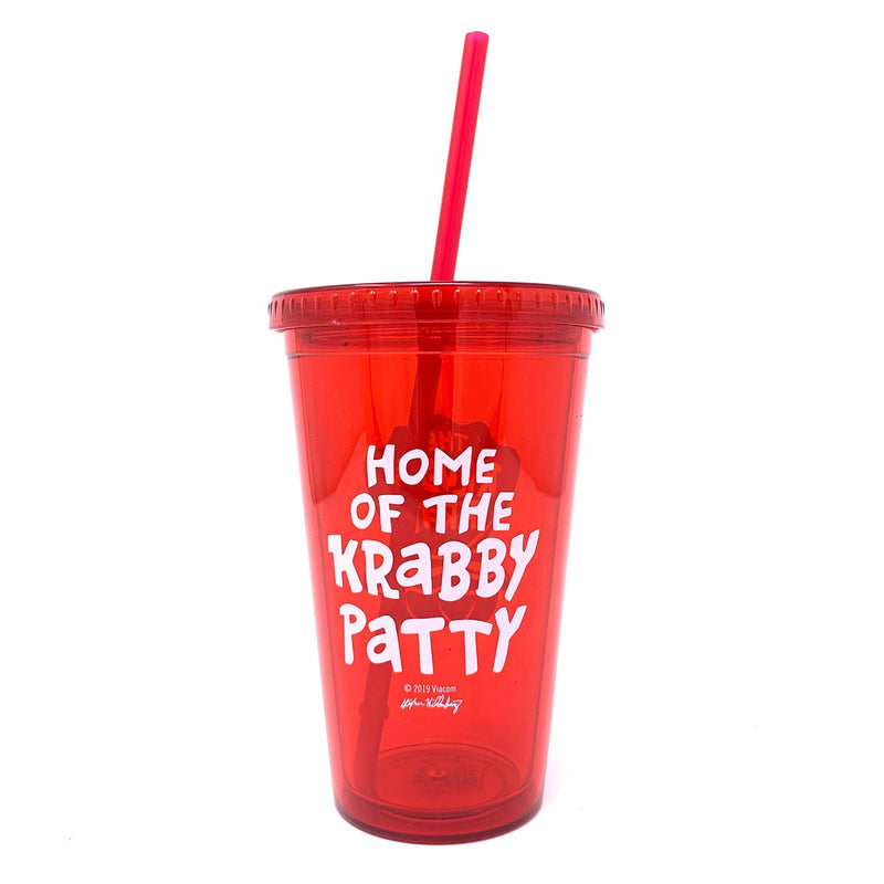 The Krusty Krab 16 oz Tumbler with Straw