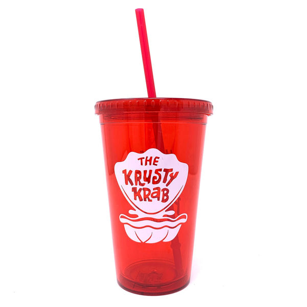 The Krusty Krab 16 oz Tumbler with Straw