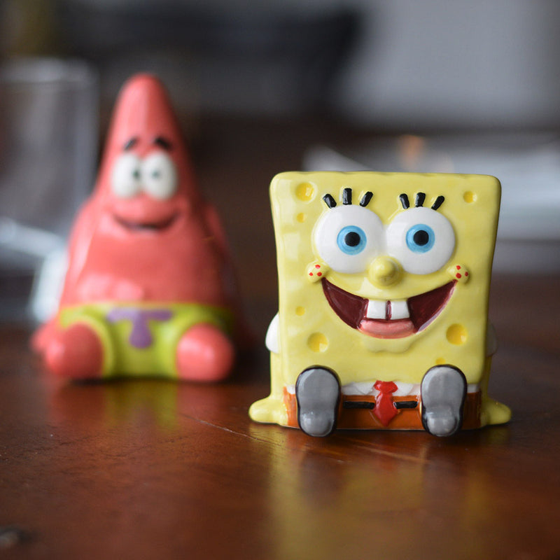 SpongeBob SquarePants Salt and Pepper Shaker Set – SpongeBob SquarePants  Shop