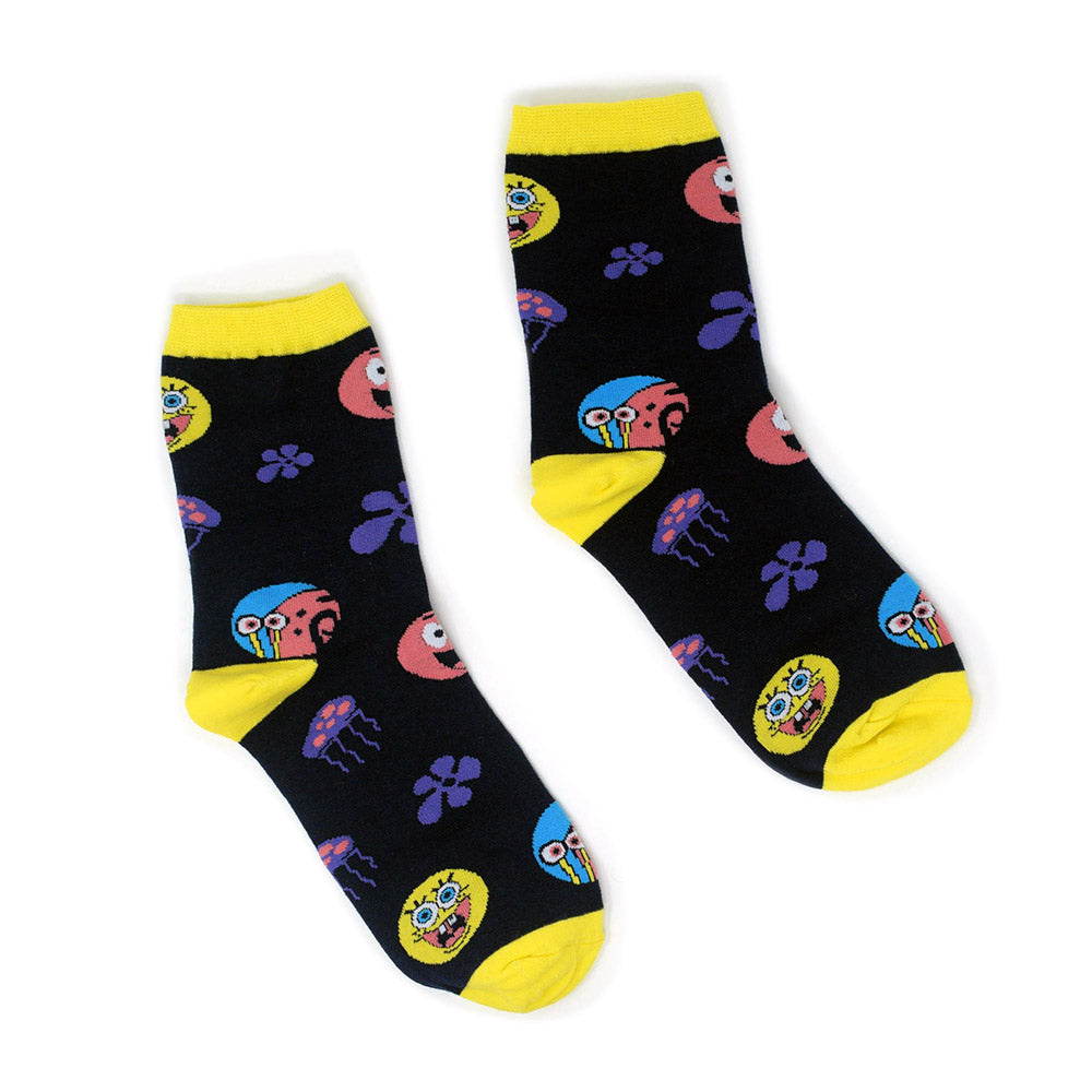 SpongeBob Kids Socks | Featuring SpongeBob & Patrick Faces – SpongeBob ...