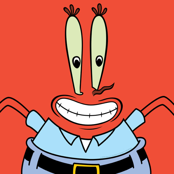 mr krabs funny face