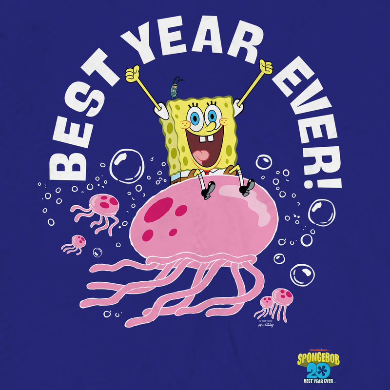 SpongeBob SquarePants Best Year Ever Jellyfish Sherpa Blanket – SpongeBob  SquarePants Shop